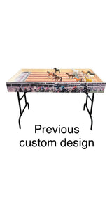Jumbo Horse Race Game – Turf Theme with Printed Rails