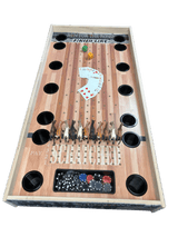 Horse Race Game Jumbo Horse Game W/ Drink Holders & Chip Pot