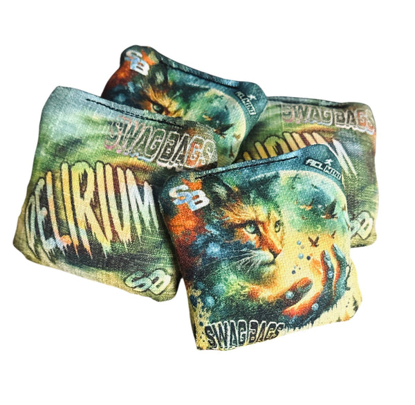 Delirium Mini Cornhole Bags (Cats in the Cradle)