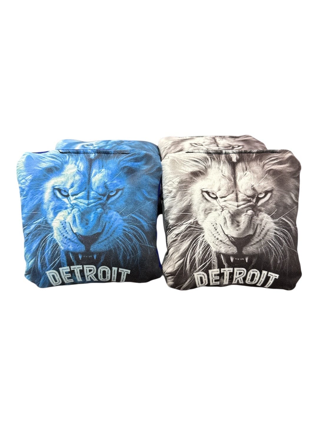 Cornhole Bag Detroit Football Team All Weather Slick and Stick CORNHOLE Bags