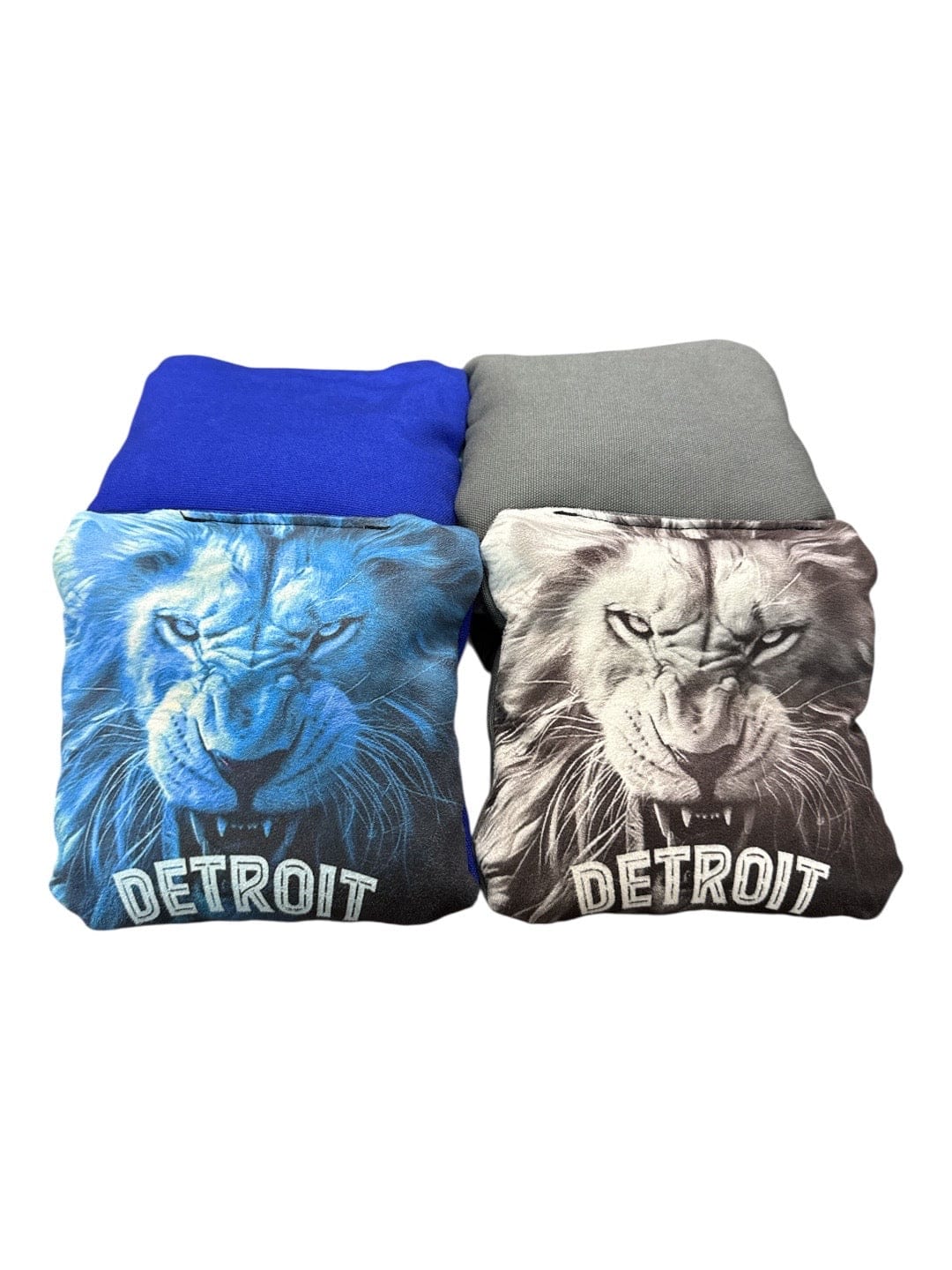 Cornhole Bag Detroit Football Team All Weather Slick and Stick CORNHOLE Bags