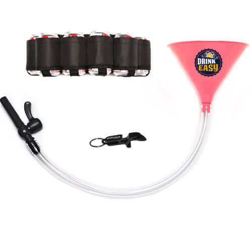 Beer Funnel Party Pack – Funnel, Shotgun Key Chain & Beer Belt