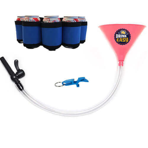 Beer Funnel Party Pack – Funnel, Shotgun Key Chain & Beer Belt