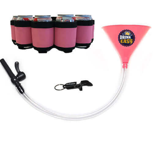 Beer Funnel Party Pack – Funnel, Shotgun Key Chain & Beer Belt