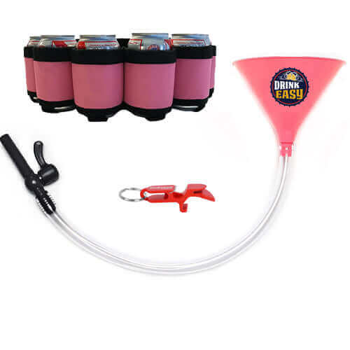 Beer Funnel Party Pack – Funnel, Shotgun Key Chain & Beer Belt