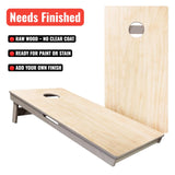 Unfinished Cornhole Boards – Tournament Series – Finish Your Way: Paint, Stain or Wrap
