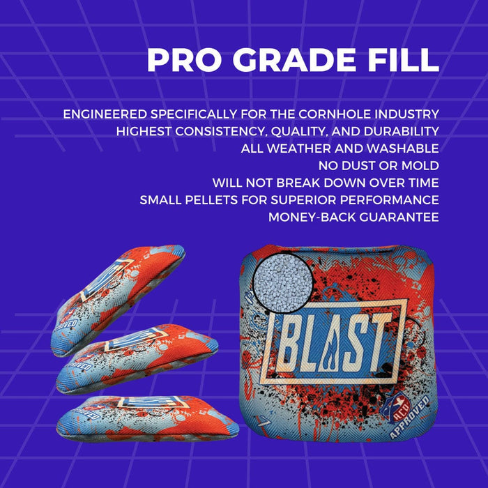 Cornhole Bag Blast Pro+ (2/7) Series - Set of 8!!!