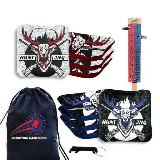 Professional Hunting Cornhole Bags - Set of 8