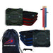 Blue Green Tech Cornhole Bags - Set of 8