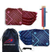 Blue Pink Lines Cornhole Bags - Set of 8