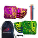 Purple Green Elephant Cornhole Bags - Set of 8