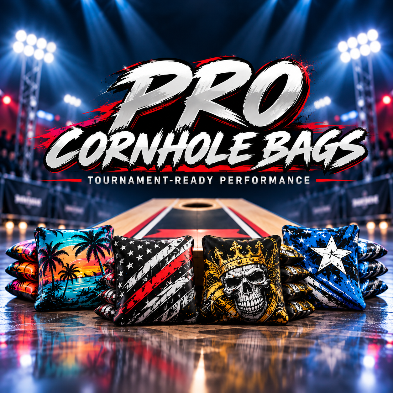 PROFESSIONAL CORNHOLE BAGS