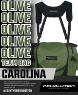 Bag Revolution Carolina Team V3 Disc Golf Bag - Olive Green