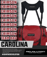 Bag Revolution Carolina Team V3 Disc Golf Bag - Crimson