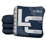 Contour Marine White Cornhole Bags - Multiple Series - Set of 4