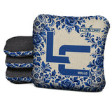 Calavera Cobalt - Cornhole Bags - Multiple Series - Set of 4