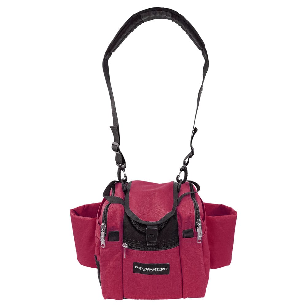 Bag Revolution Mini Deluxe V3 Disc Golf Bag - Crimson