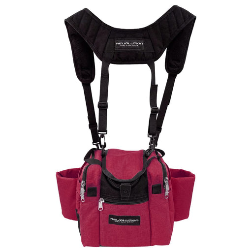Bag Revolution Mini Deluxe V3 Disc Golf Bag - Crimson