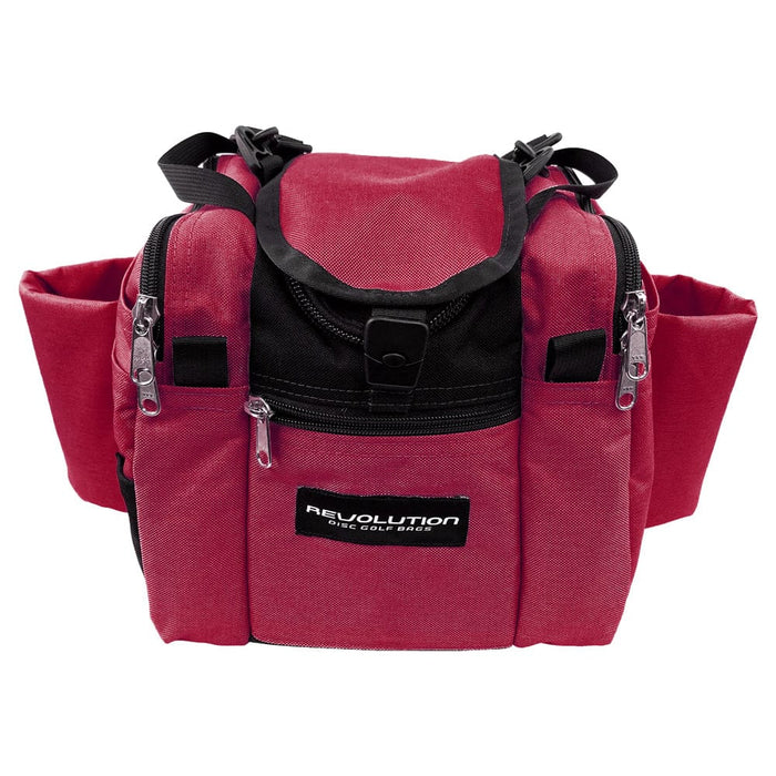 Bag Revolution Mini Deluxe V3 Disc Golf Bag - Crimson