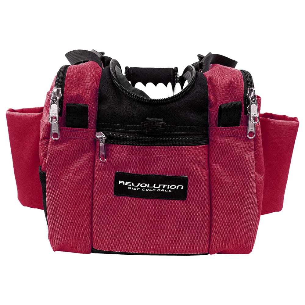 Bag Revolution Mini Deluxe V3 Disc Golf Bag - Crimson
