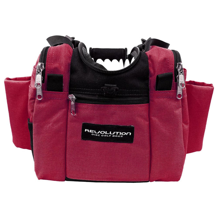 Bag Revolution Mini Deluxe V3 Disc Golf Bag - Crimson