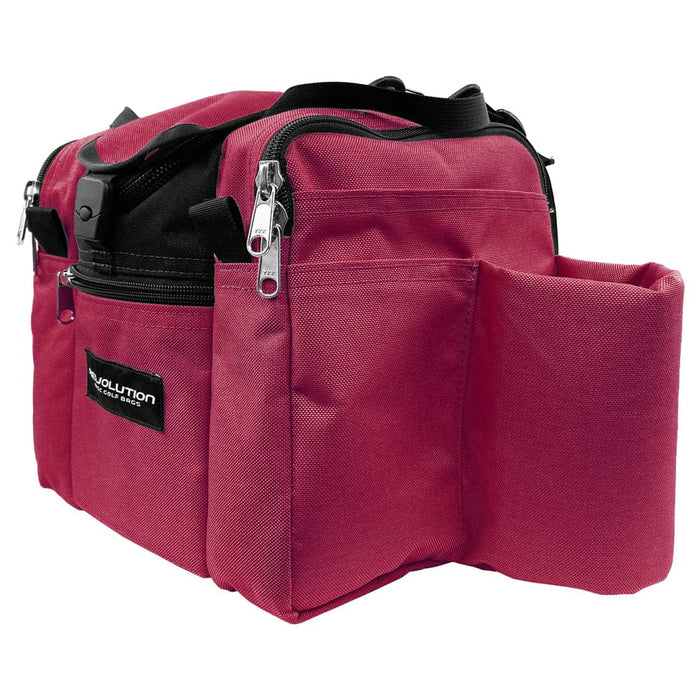 Bag Revolution Mini Deluxe V3 Disc Golf Bag - Crimson
