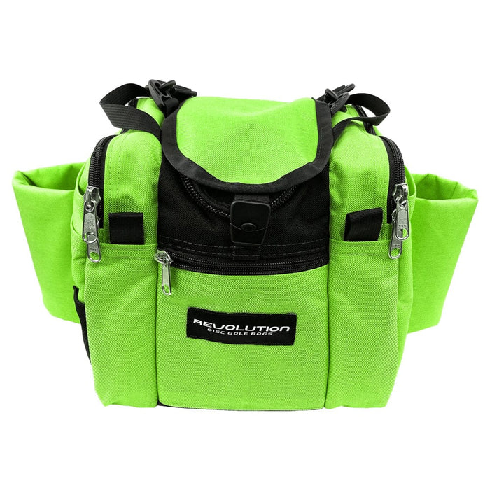 Bag Revolution Mini Deluxe V3 Disc Golf Bag - Lime Green