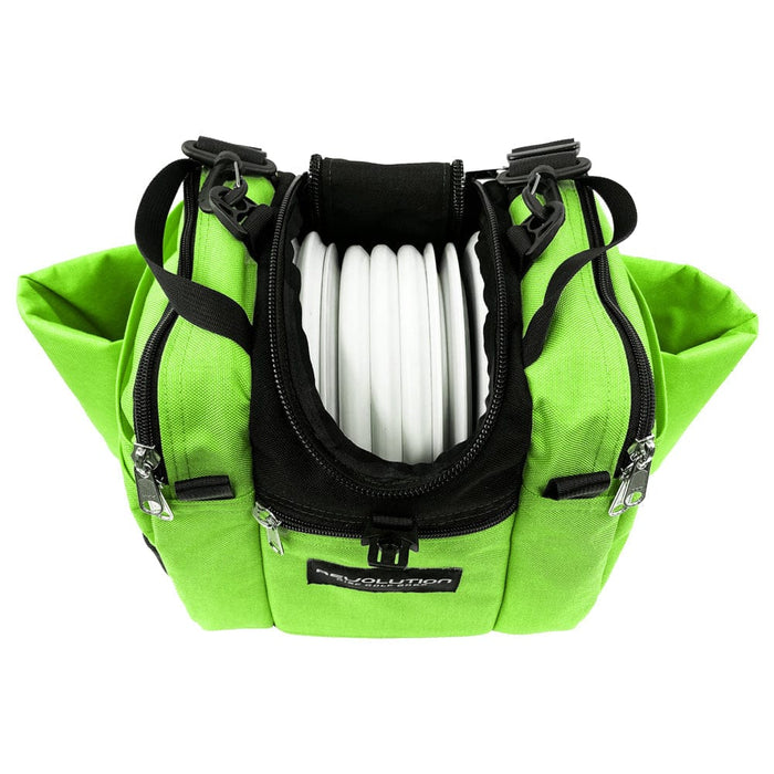 Bag Revolution Mini Deluxe V3 Disc Golf Bag - Lime Green