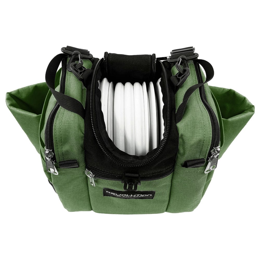 Bag Revolution Mini Deluxe V3 Disc Golf Bag - Olive Green