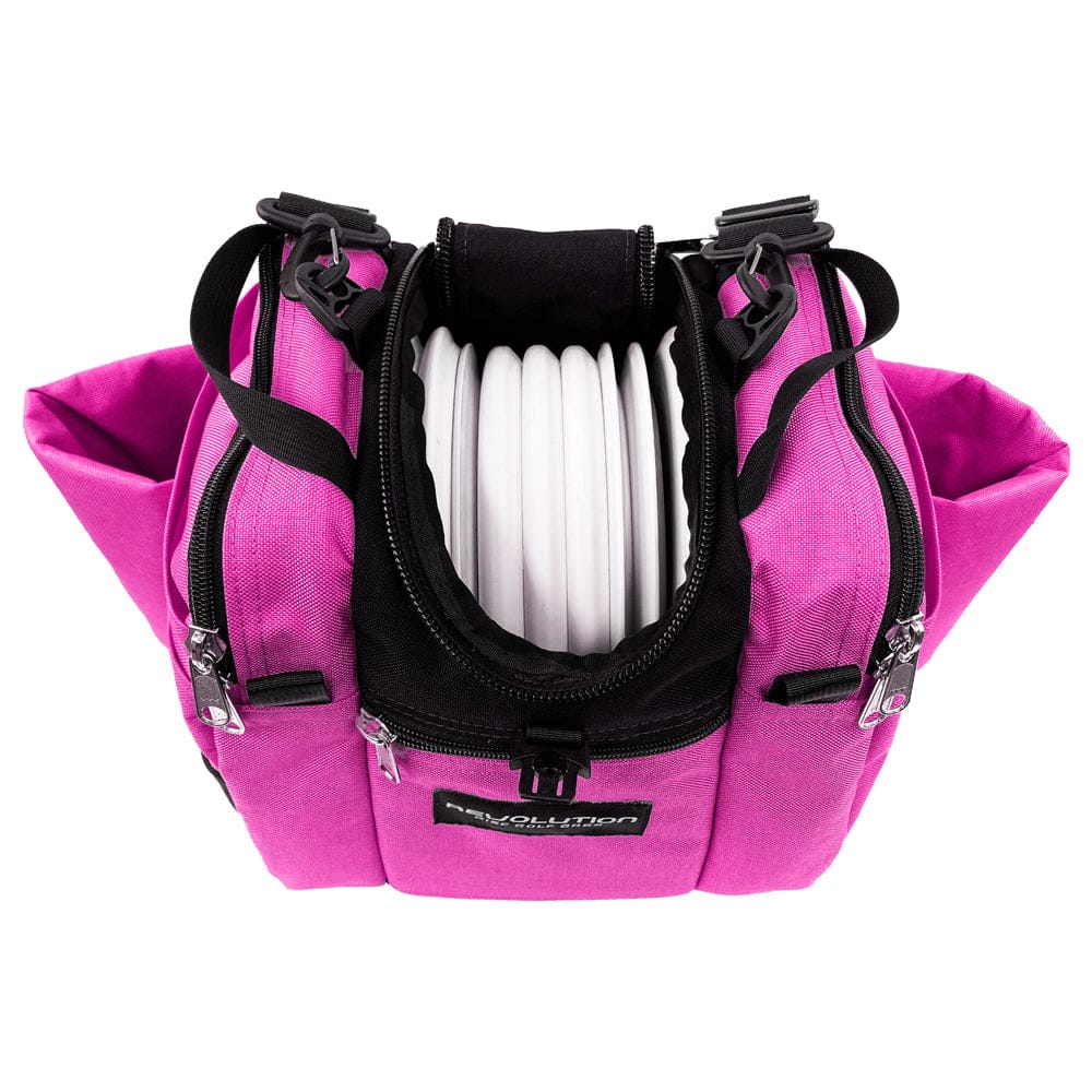 Bag Revolution Mini Deluxe V3 Disc Golf Bag - Brilliant Rose