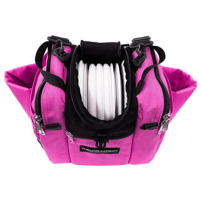 Bag Revolution Mini Deluxe V3 Disc Golf Bag - Brilliant Rose