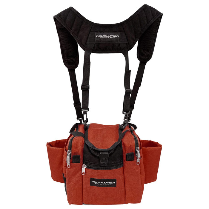 Bag Revolution Mini Deluxe V3 Disc Golf Bag - Rust