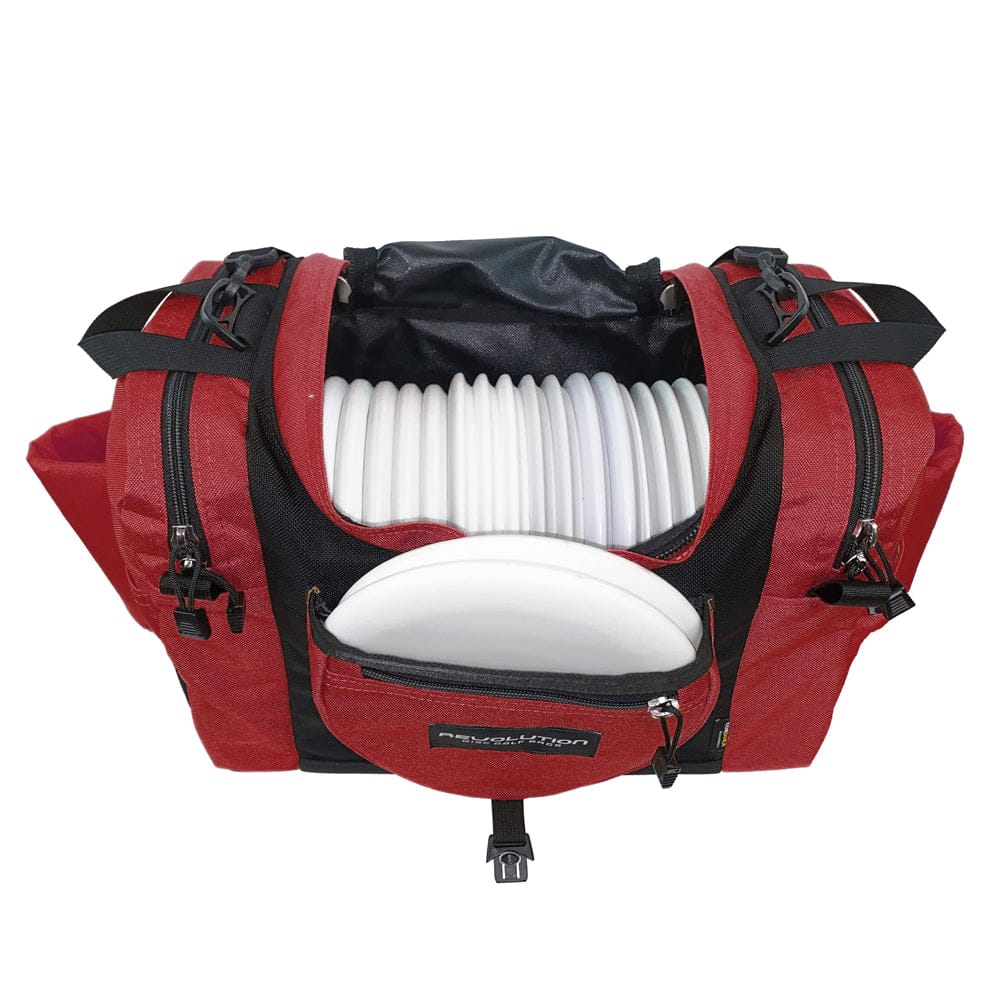 Bag Revolution Carolina Team V3 Disc Golf Bag - Crimson