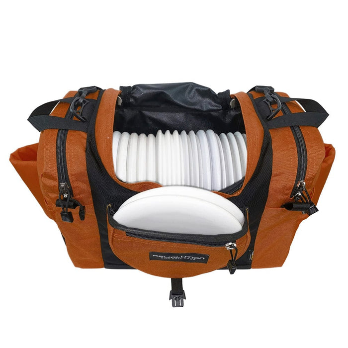 Bag Revolution Carolina Team V3 Disc Golf Bag - Rust