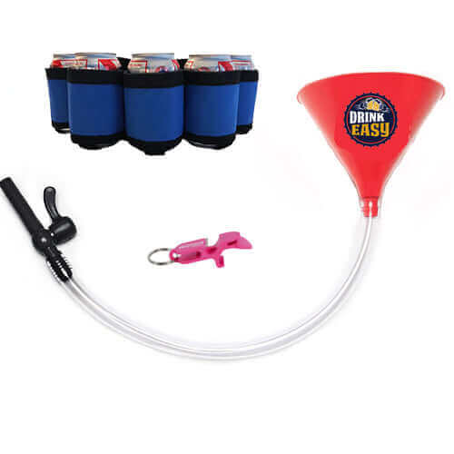 Beer Funnel Party Pack – Funnel, Shotgun Key Chain & Beer Belt