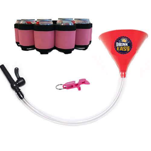 Beer Funnel Party Pack – Funnel, Shotgun Key Chain & Beer Belt