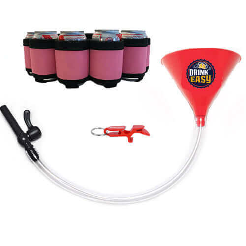 Beer Funnel Party Pack – Funnel, Shotgun Key Chain & Beer Belt