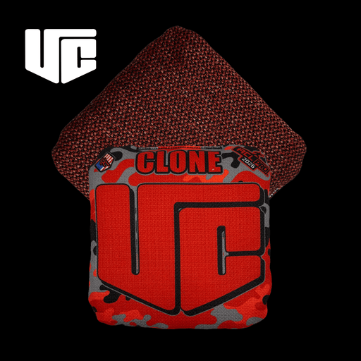 CornHole bags Light 2026 CLONE Camo Red