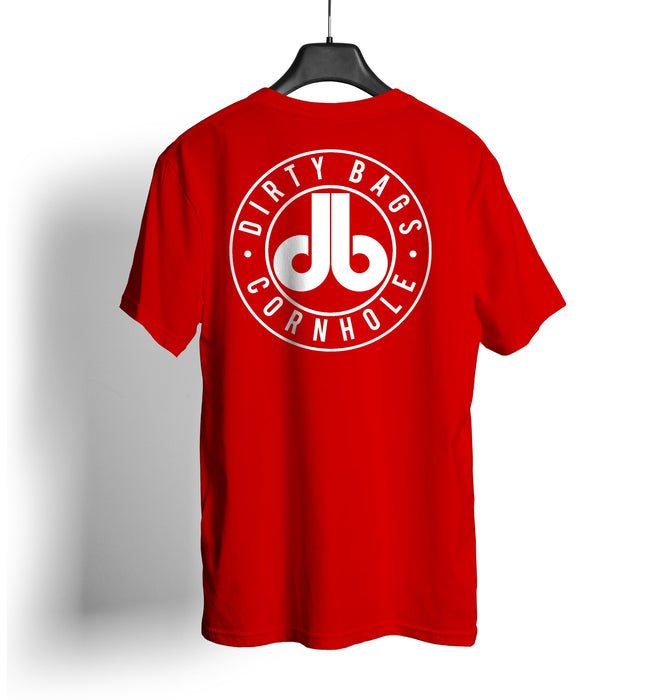 Cornhole Shirt - Red and white