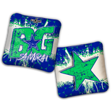 2027 BG Multiple Bag Models - "BROKEN HEX" - ACL Comp Stamped Cornhole Bags - SET OF 4 BAGS