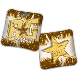 2027 BG Multiple Bag Models - "BROKEN HEX" - ACL Comp Stamped Cornhole Bags - SET OF 4 BAGS