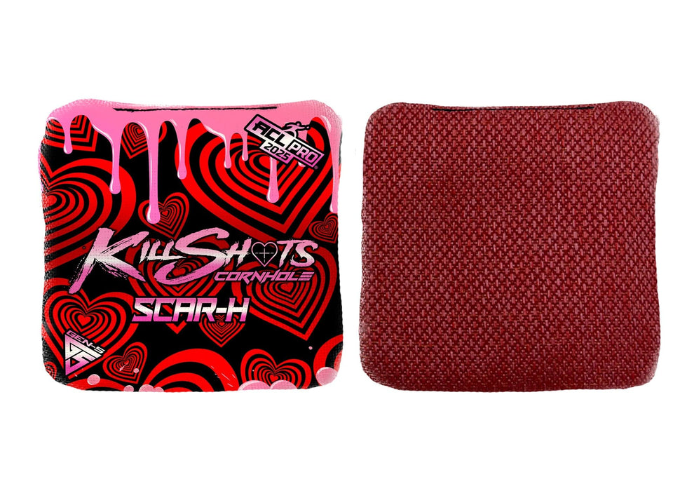 Bags Killshots Cornhole | Scar-H Series | Limited Designs | 2025 ACL Pro Cornhole Bags