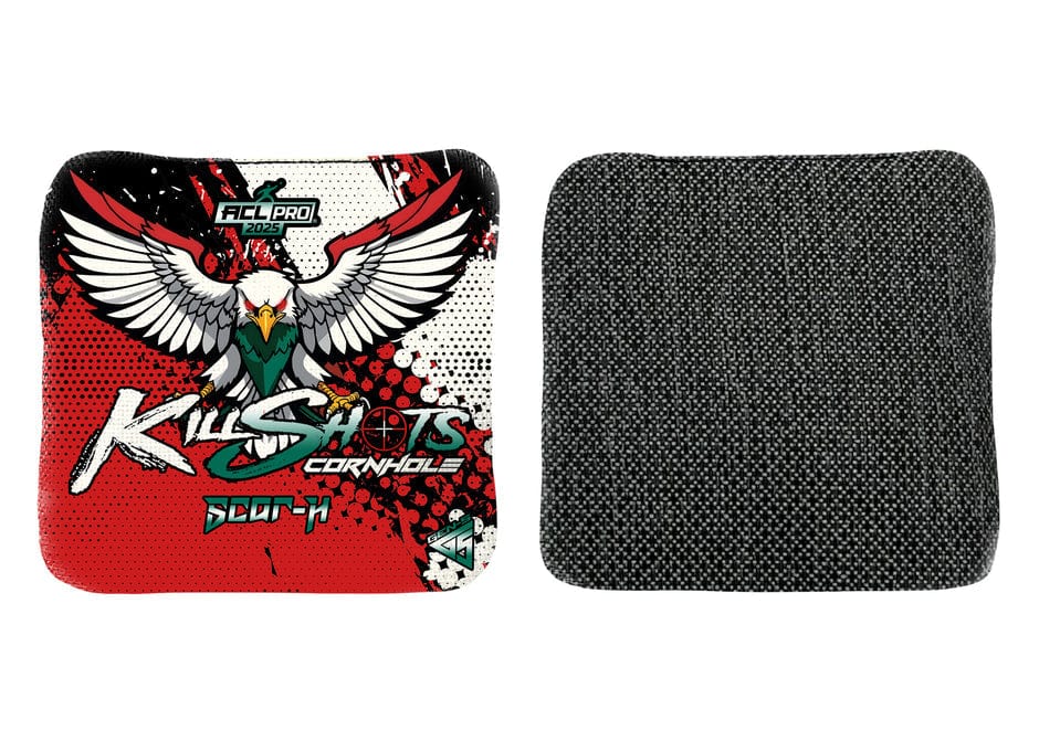 Killshots Cornhole | Scar-H Series | Limited Designs | 2025 ACL Pro Cornhole Bags