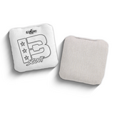 2027 Brotherhood Cornhole Scout White Outline Edition ACL Comp Stamped Cornhole Bags
