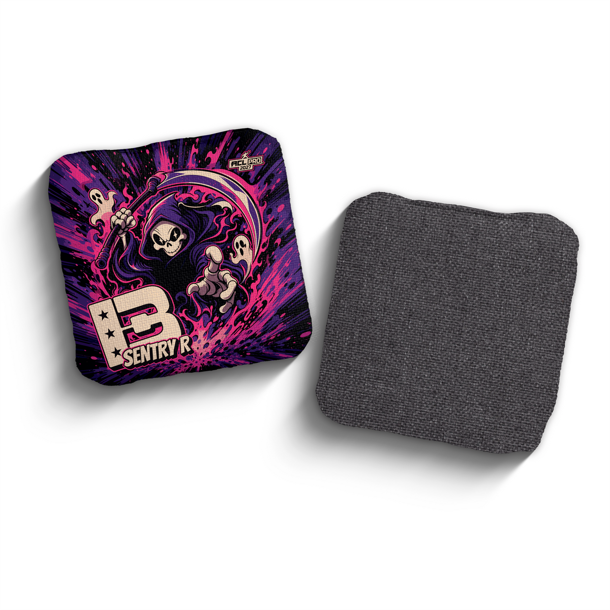 2027 Brotherhood Cornhole Sentry Reaper Parade Edition ACL Pro Stamped Cornhole Bags
