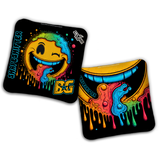 2027 BG Multiple Bag Models - "DRIPPY SMILEY" - ACL Comp Stamped Cornhole Bags - SET OF 4 BAGS