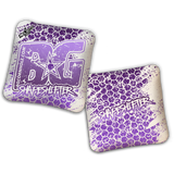 2027 BG Multiple Bag Models - "HEXED HIVE" - ACL Comp Stamped Cornhole Bags - SET OF 4 BAGS