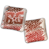 2027 BG Multiple Bag Models - "HEXED HIVE" - ACL Comp Stamped Cornhole Bags - SET OF 4 BAGS