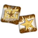 2027 BG Multiple Bag Models - "BROKEN HEX" - ACL Comp Stamped Cornhole Bags - SET OF 4 BAGS