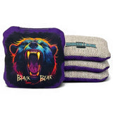 Smoky Mountain Bag Co – Pro Cornhole Bags – Set of 4 – Black Bear